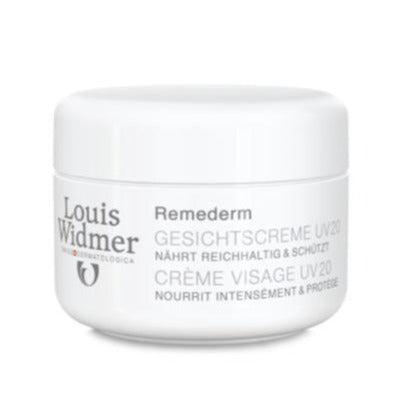 Louis Widmer Remederm Face Cream UV 20 Unscented 50 ml - VicNic.com