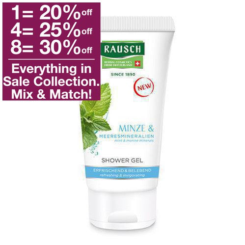 Rausch Mint Shower Gel Travel Size 50 ml
