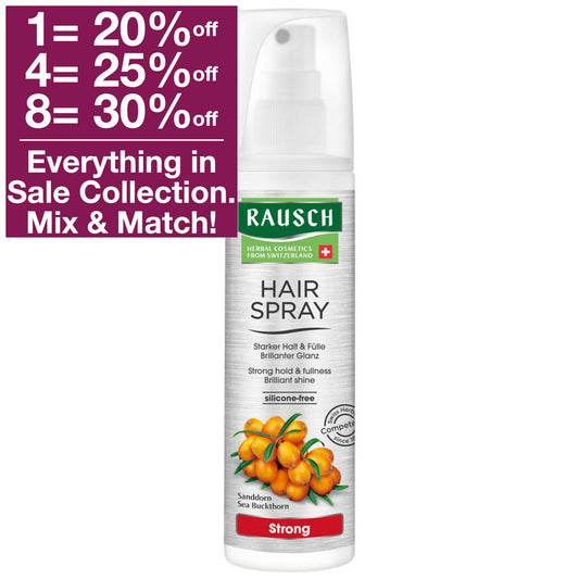 Rausch Hair Spray | Strong Natural Hair Spray Non-Aerosol