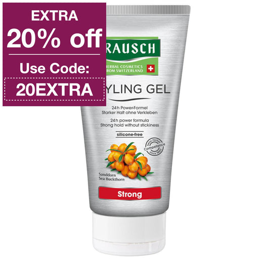 Rausch Styling Gel Strong 150 ml is a natural and herbal Hair Styling product