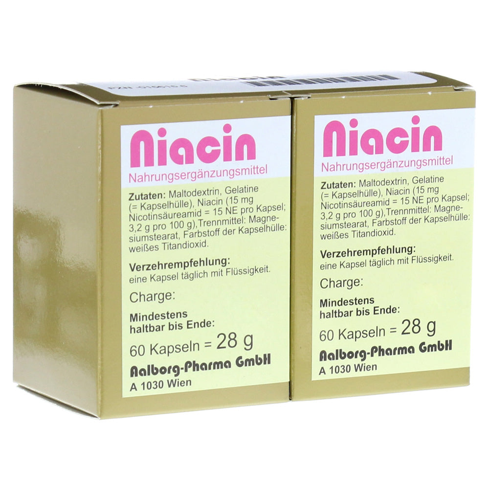 Niacin Capsules 120 pcs