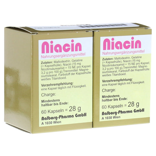 Niacin Capsules 120 pcs