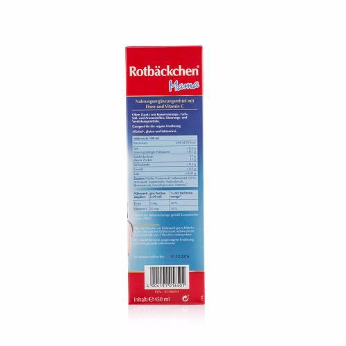 Rotbäckchen Mama Iron + 450 ml