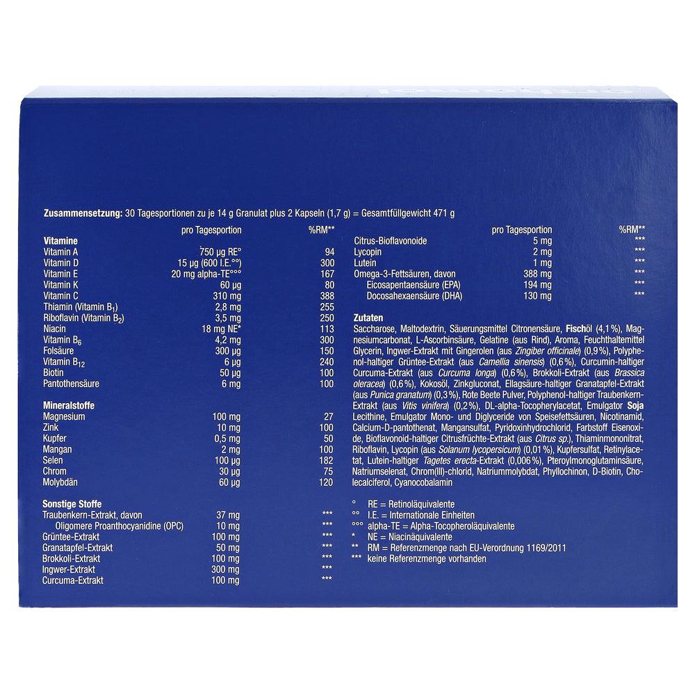 <tc>Orthomol</tc> תוסף i-Care לחיוניות מקיפה 30 יום