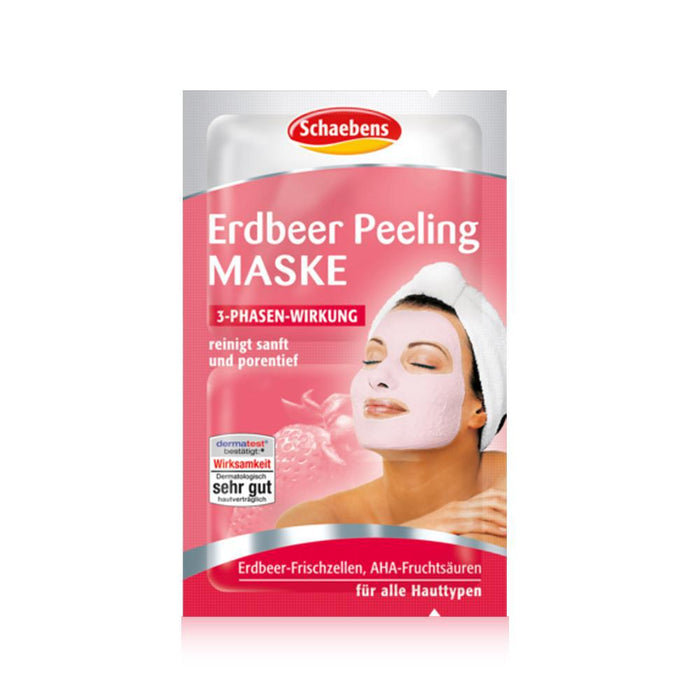 Schaebens Strawberry Peeling Mask - Skin Care Germany 