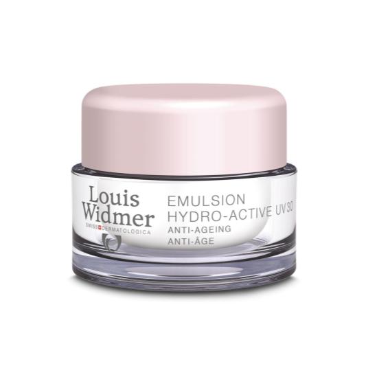 Louis Widmer Day Emulsion Hydro-Active UV SPF 30 Lightly Scented 50 ml - VicNic.com
