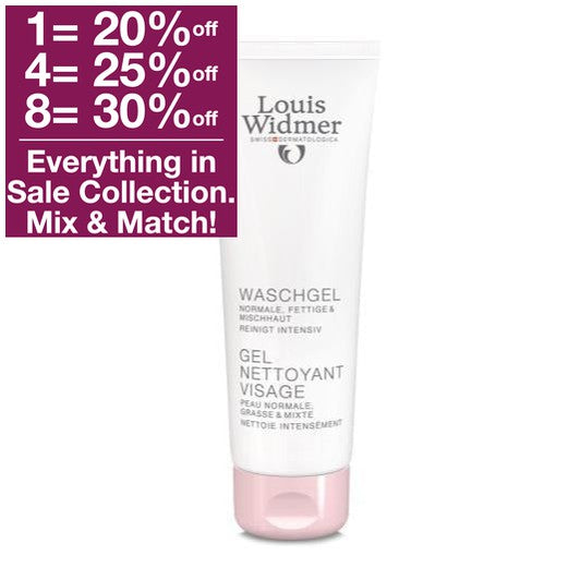Louis Widmer Facial Wash Gel Unscented 125 ml - VicNic.com