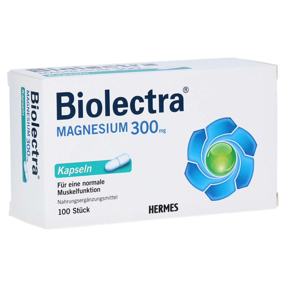 „Biolectra Magnes“ 300 mg kapsulės 100 dangtelis