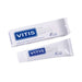 Vitis Toothpaste Whitening: carton box and tube packaging