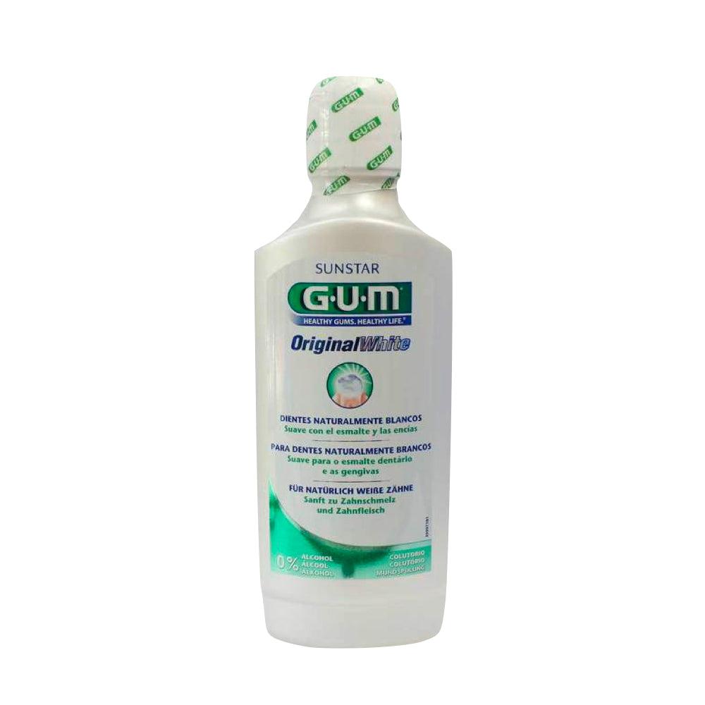 Gum Original White Mouthwash O% Alkohol 500 ml