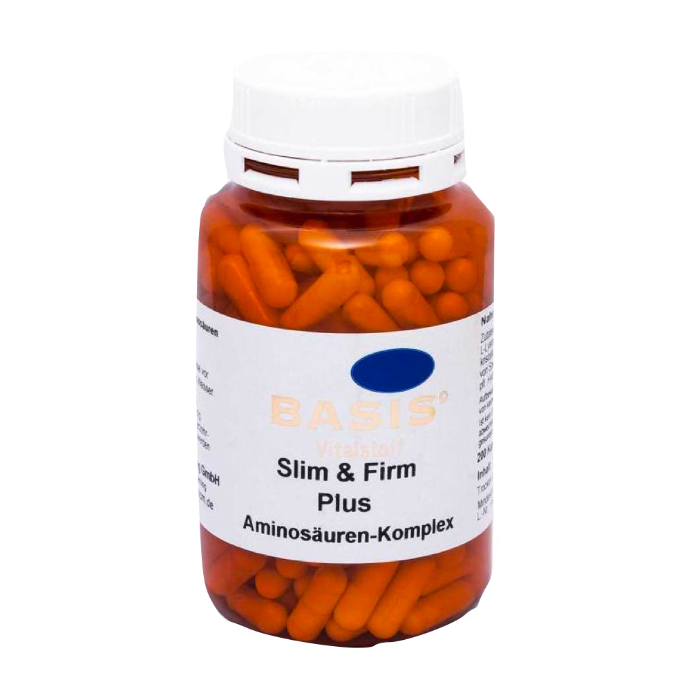 Slim & Cápsulas firmes de complejo de aminoácidos 100 cápsulas