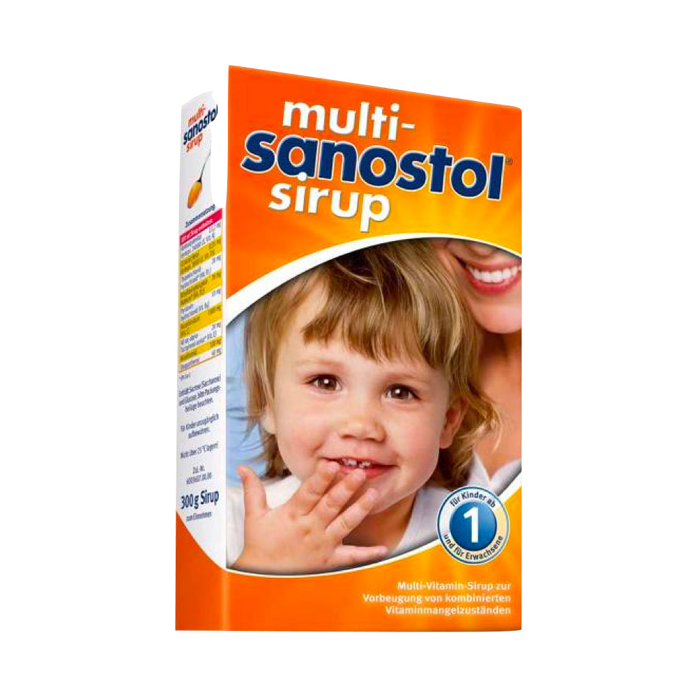 SIRO SANOSTOL SỐ 3 BỔ SUNG CHÍN LOẠI VITAMIN THIẾT YẾU CHO TRẺ EM