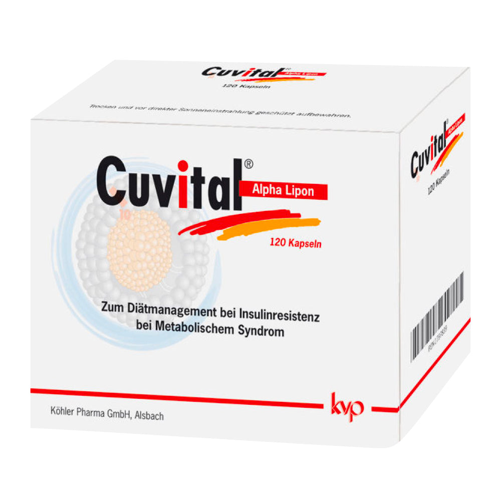 Cuvital Alpha Lipoic Capsules 120 cap