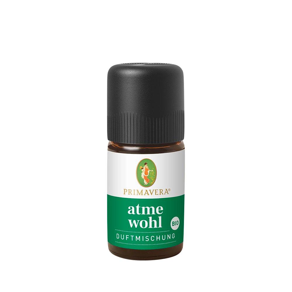 Primavera Atmewohl organisk duftblanding 5 ml