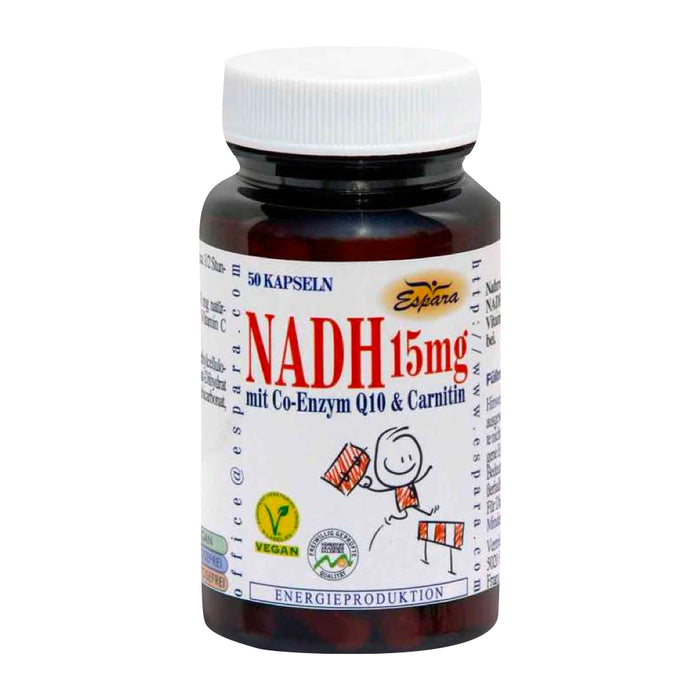 NADH-15mg Capsules 50 cap