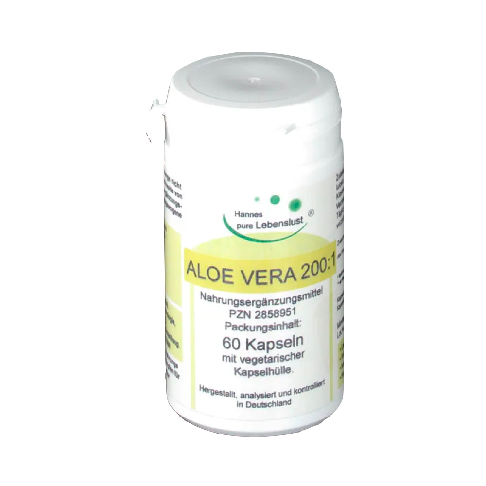 Hannes Pure Aloe Vera 200: 1 Capsules 60 Cap