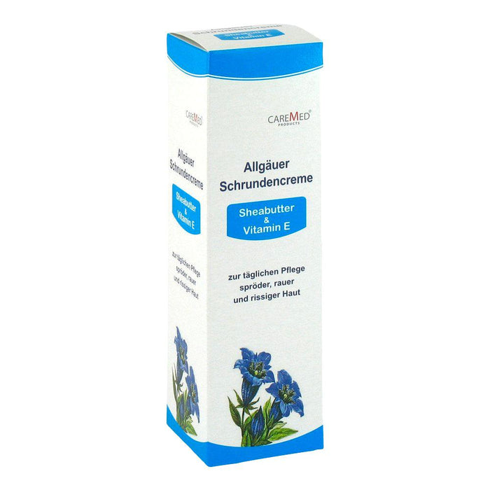 Allgäuer Cracked Heel Cream. with salicylic acid sustainably reduces hard skin and cracks, especially on hands, feet and elbows. The skin regains its natural resistance and elasticity. Skin irritations are permanently soothed in prophylaxis. Allgäu cracking cream stabilizes and regenerates stressed skin with valuable natural substances such as almond oil, rosemary oil, mountain pine oil, mistletoe, lemongrass oil, valerian, lemon balm, fennel, hops, chamomile, yarrow, shea butter, vitamin E. VicNic.com