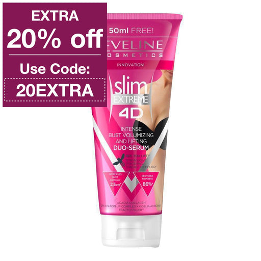 Eveline Cosmetics Slim Extreme 4D Bust Volumizing & Lifting Duo-Serum