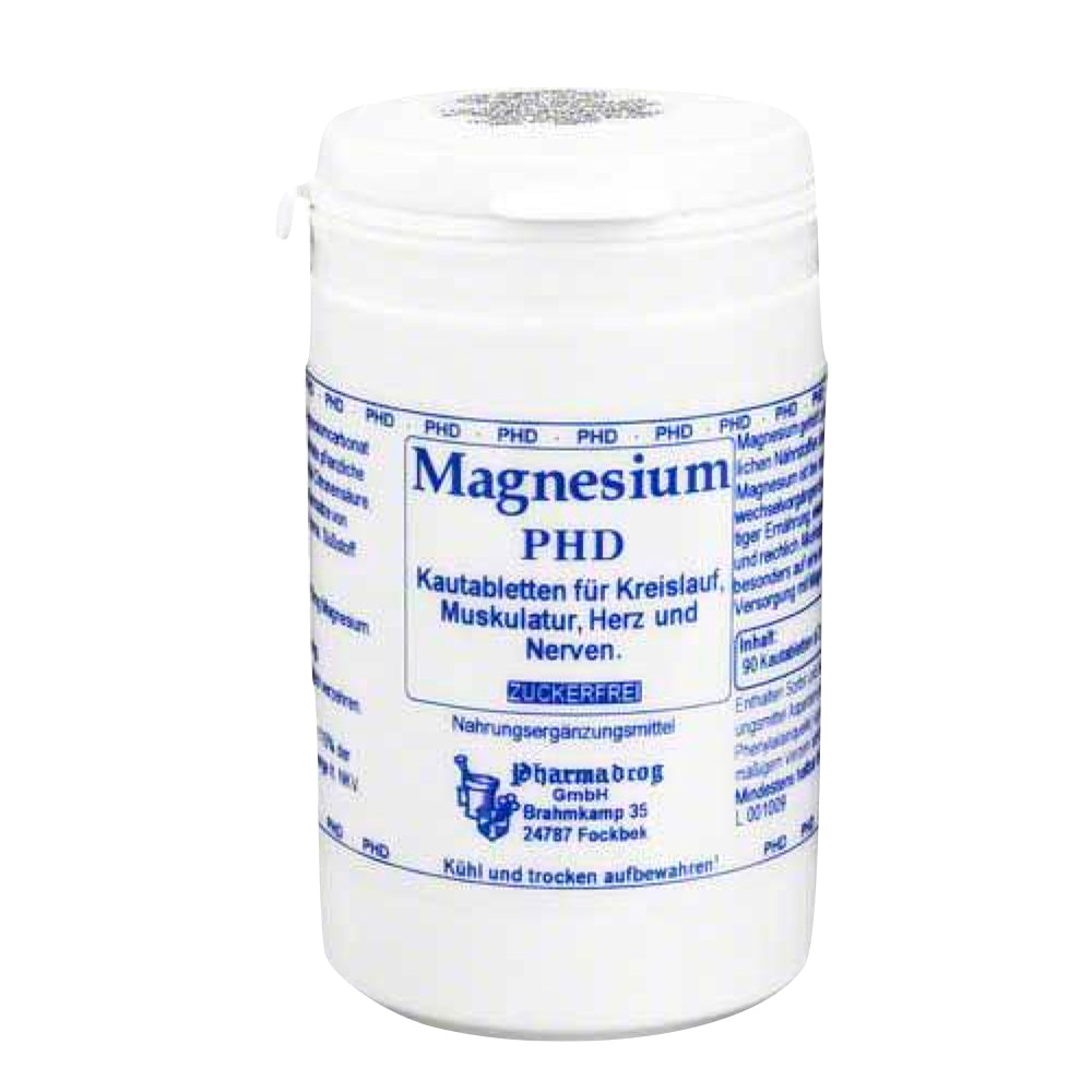 PhD magnesium kauwtabletten 90 tabblad