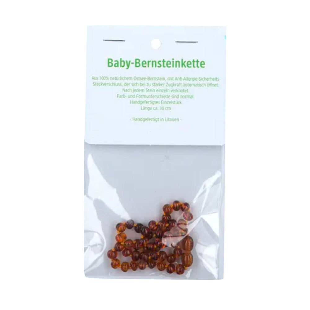 Colier de chihlimbar pentru copii 1 PC -uri