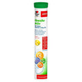Doppelherz Defence Active efferverscent tablet supports the normal functioning of the immune system with the minerals, trace elements and vitamins contained and tastes edlivious refreshing of lemon. This dietary supplements is formulated with vitamins C, B12 and D3 and also znic and selenium. Buy at VicNic.com