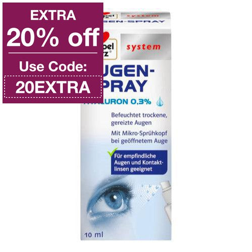 Doppelherz Eyes-Spray Hyaluron 0,3% 10 ml - VicNic.com
