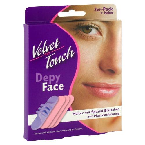 Velvet Touch Face 3-pack i držač set 1 paket 1