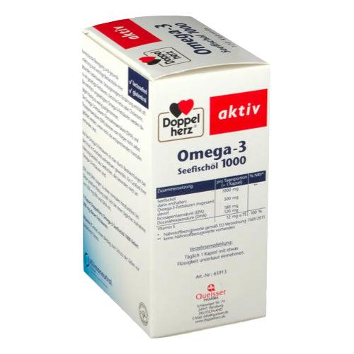 <tc>Doppelherz</tc> Huile de poisson de mer oméga-3 1000 80 capsules