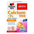 Doppelherz kalcis 900, vitaminas D3, biotino ir folio rūgšties 30 CAP