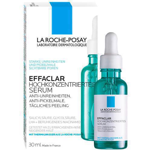 Serum and daily peeling against blackheads, pimples and enlarged pores.