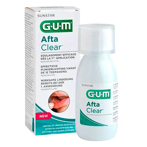 Gum Afta Clear Mouthwash 120 ml