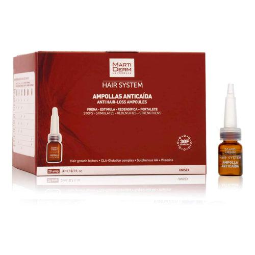 Martiderm Hair System Anti Hair-Loss 28 x 3ml ampoules