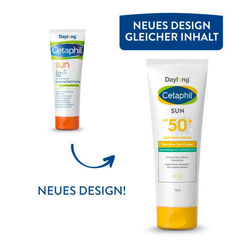 <tc>Cetaphil</tc> جل واقي من الشمس للبشرة الحساسة بعامل حماية 50+، 100 مل