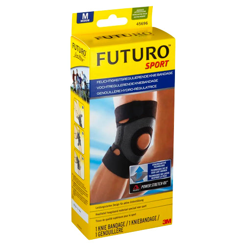 Futuro Sport Moisture-regulating Knee Bandage Size M 1 pc