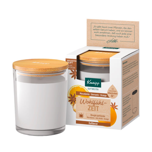 Kneipp Fragrant Worlds Scented Candles No.5 Feel-Good Time Ma 145 g