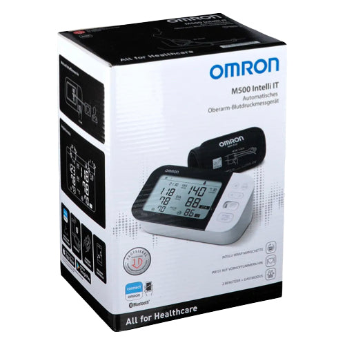 Omron M500 Intelli IT Upper Arm Blood Pressure Monitor 1 pc