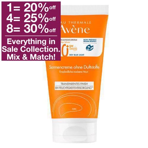 Avene Sunscreen SPF 50+ Fragrance-Free 50 ml