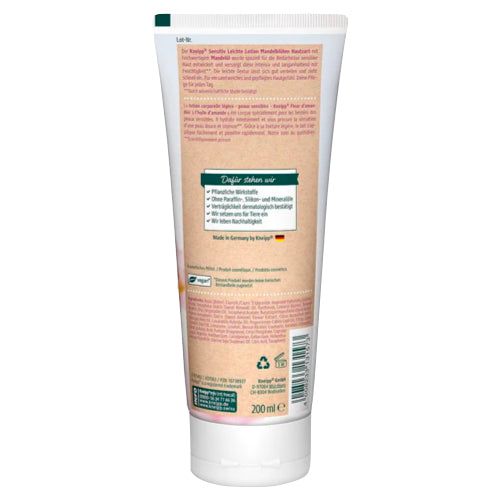 Kneipp Light Body Lotion Almond Skin Type 200 ml