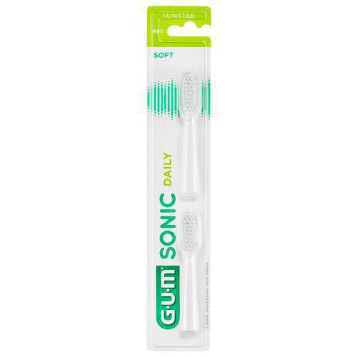 Gum Sonic Daily Vaihtoharjapäät 2 kpl