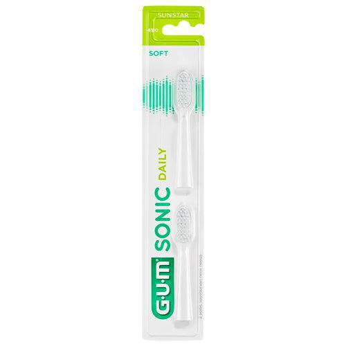 Gum Sonic Daily Replacement Brush Heads 2 pcs