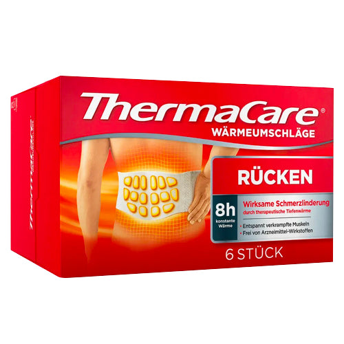 ThermaCare Heat Packs Back 6 pcs