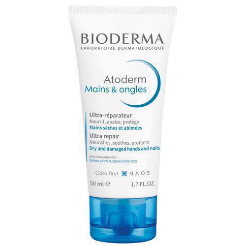<tc>Bioderma</tc> Atoderm Mains &amp; Ongles Reparerande hand- och nagelkräm 50 ml