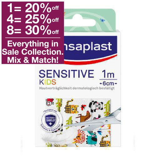 Hansaplast Childrens Plaster Sensitive 1 m x 6 cm 1 pc
