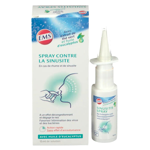 Emser Sinusitis Spray With Eucalyptus Oil 15 ml