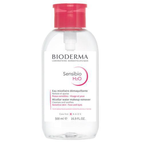 Bioderma Sensibio H2O MICELER SOLUTION 500 ml - bouteille de pompe