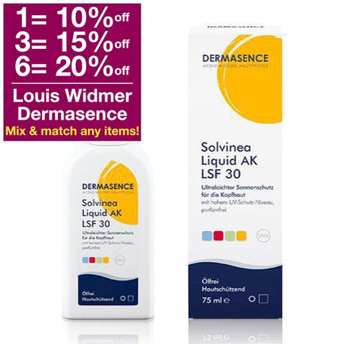 Dermasence Solvinea Liquid AK SPF 30 75 ml