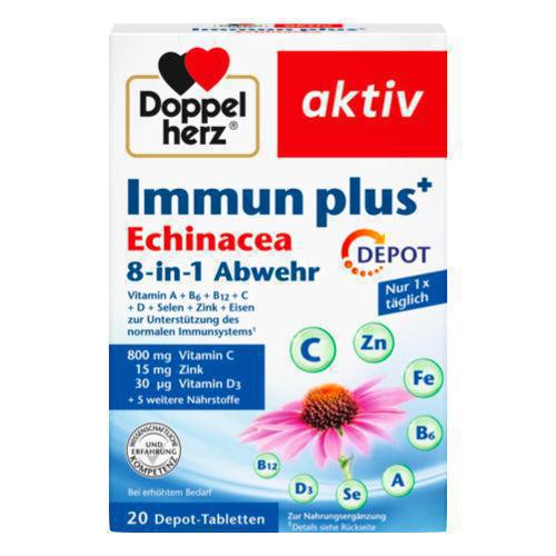 <tc>Doppelherz</tc> Immune Plus Echinacea Depot-tabletter 20 tabletter