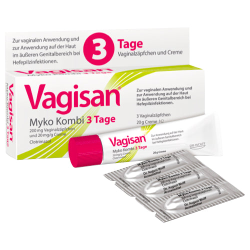 Vagisan Myko Combi 3-Days 1 pack