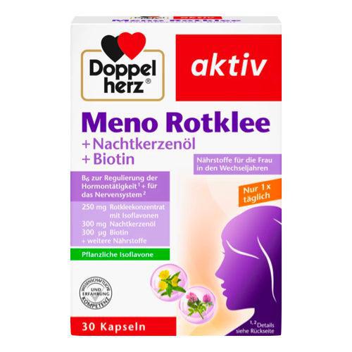 Doppelherz Menopause Well-being: plus Evening Primrose Oil + Biotin 30 cap