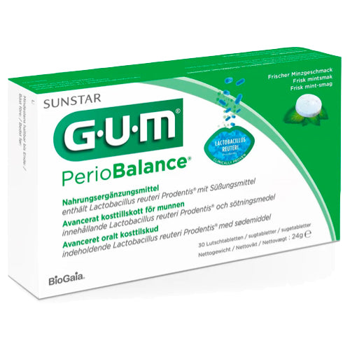 Gum PerioBalance Lozenges Mint Flavor 30 pcs
